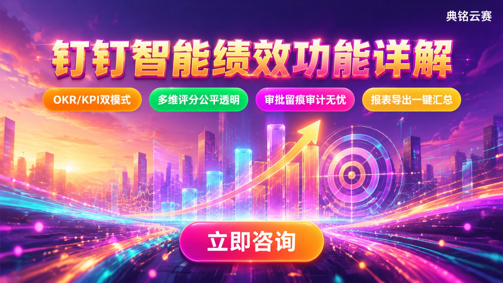 钉钉智能绩效功能详解:目标管理、考核流程与报表
