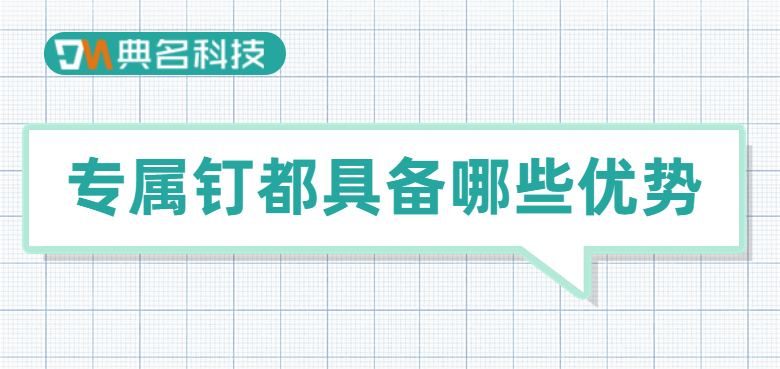 专署钉钉:专属钉都具备哪些优势