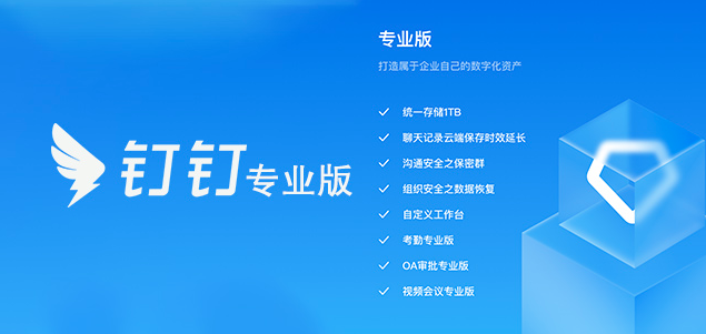 钉钉 专业版：钉钉专业版价格是多少