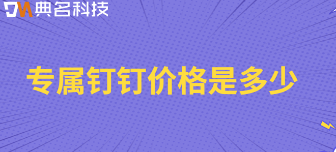 专属钉钉 购买:专属钉钉价格是多少
