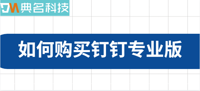 如何购买钉钉专业版