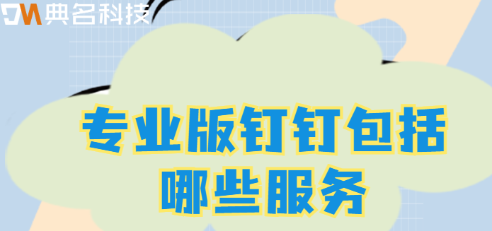 专业版钉钉包括哪些服务