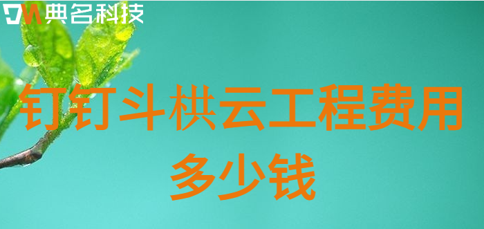 斗拱云 钉钉:钉钉斗栱云工程费用多少钱