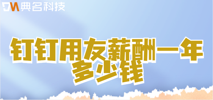 钉钉对接用友：钉钉用友薪酬一年多少钱