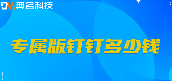 专属版钉钉多少钱