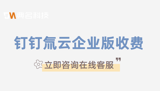 钉钉 氚云企业版收费