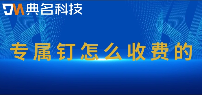 专属钉怎么收费的?专属钉一年价格