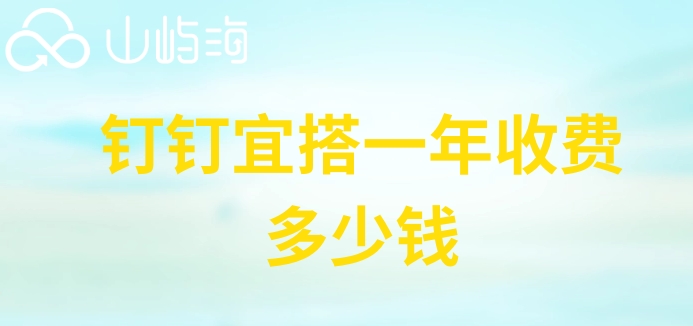 知名低代码平台:钉钉宜搭一年收费多少钱