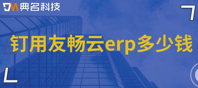 外贸erp财务管理系统:钉钉用友畅云erp多少钱