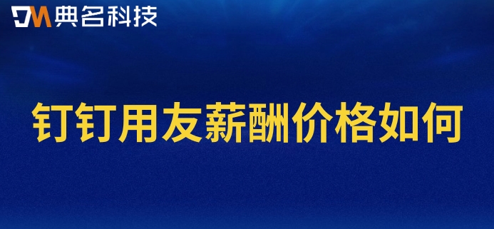 事业单位人事工资管理软件:钉钉用友薪酬价格如何