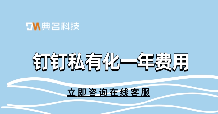 钉钉私有化一年费用