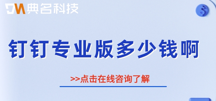 钉钉专业版收费标准:钉钉专业版多少钱啊