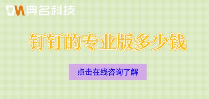专业版钉钉购买：钉钉的专业版多少钱