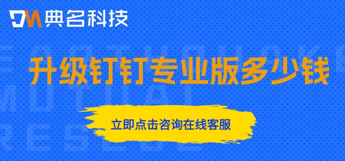 钉钉专业版收费:升级钉钉专业版多少钱