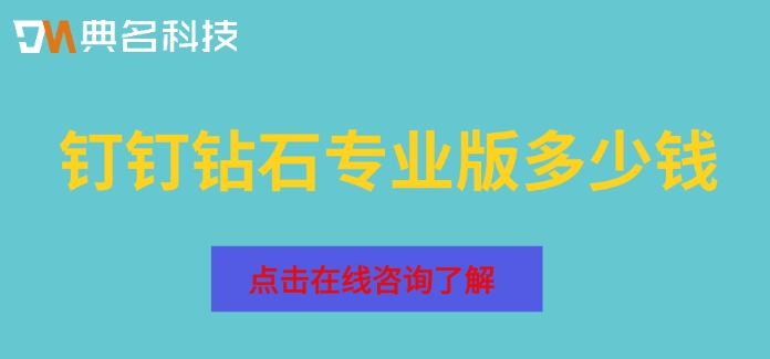 钉钉钻石专业版多少钱