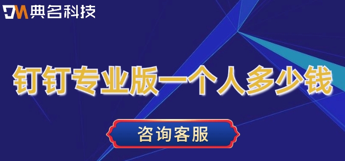 钉钉专业版一个人多少钱