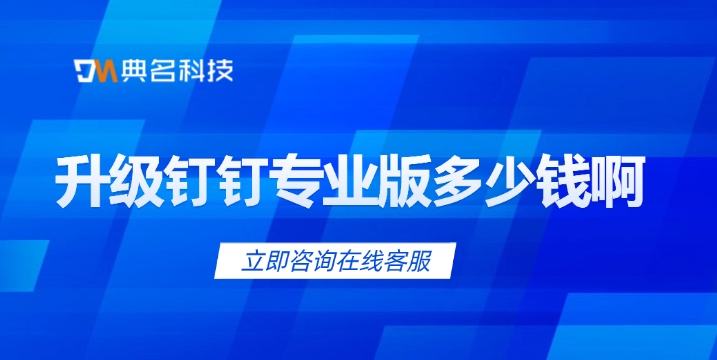 升级钉钉专业版多少钱啊
