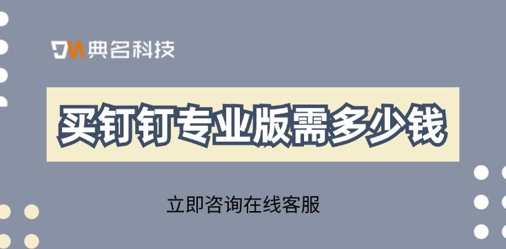 买钉钉专业版需多少钱