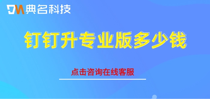 升级钉钉专业版:钉钉升专业版多少钱