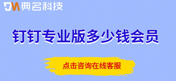钉钉专业版会员价格:钉钉专业版多少钱会员