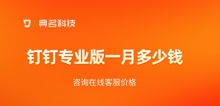 钉钉专业版云盘价格:钉钉专业版一月多少钱