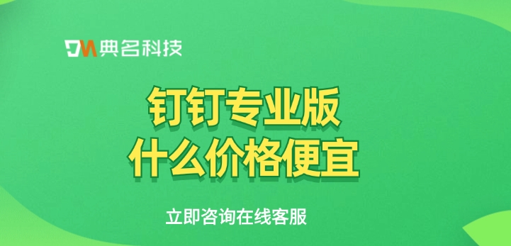 钉钉专业版什么价格便宜