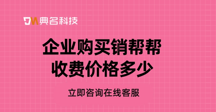销帮帮一年费用:企业购买销帮帮收费价格多少