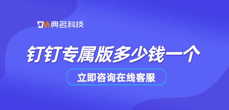 专属套餐钉钉版：钉钉专属版多少钱一个