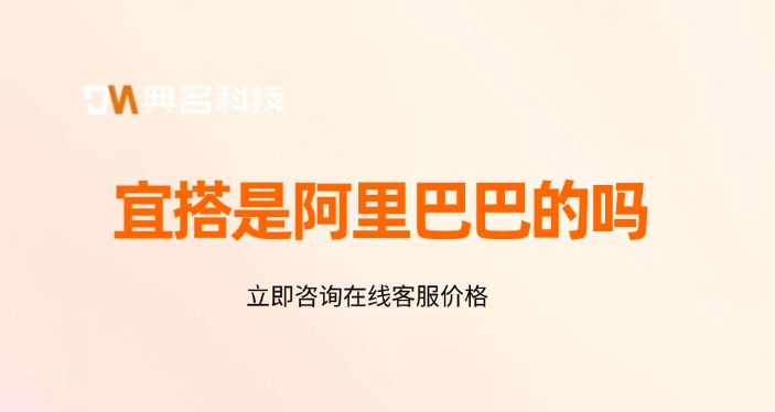 宜搭收费：宜搭是阿里巴巴的吗