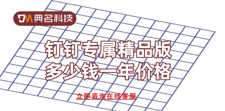 钉钉版本:钉钉专属精品版多少钱一年价格